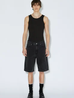Dr. Denim Herren Shorts – Omar in schwarz