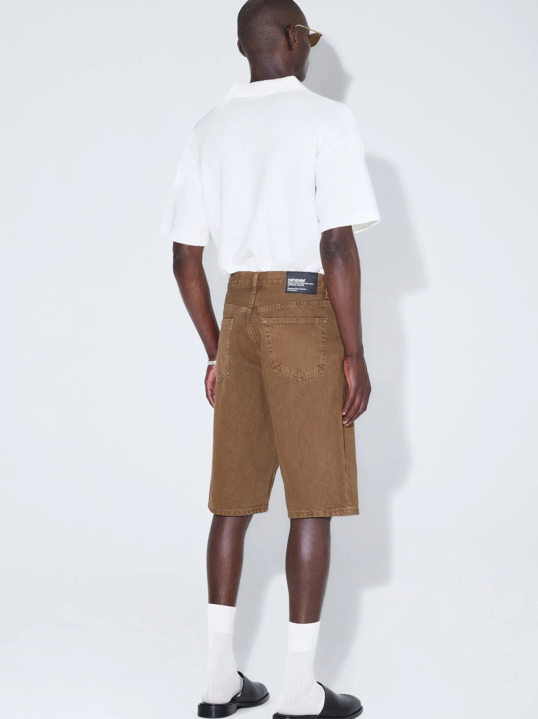 Dr. Denim Herren Shorts – Omar in braun