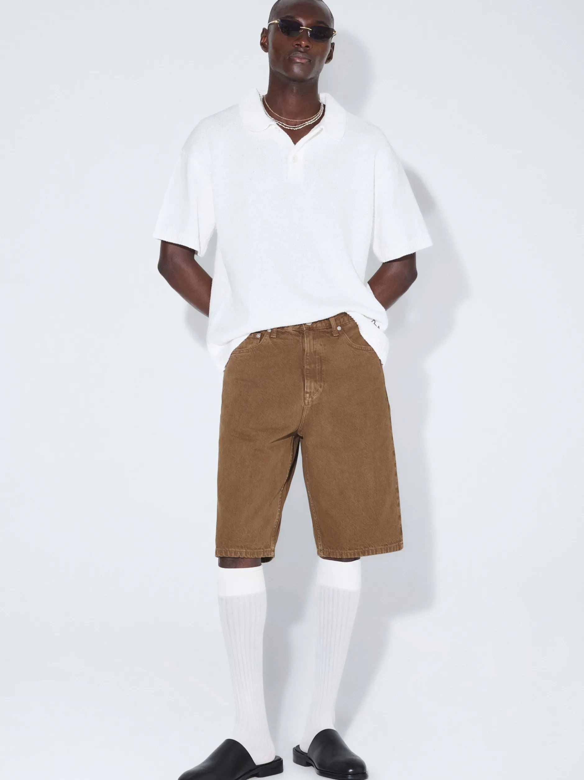 Dr. Denim Herren Shorts – Omar in braun