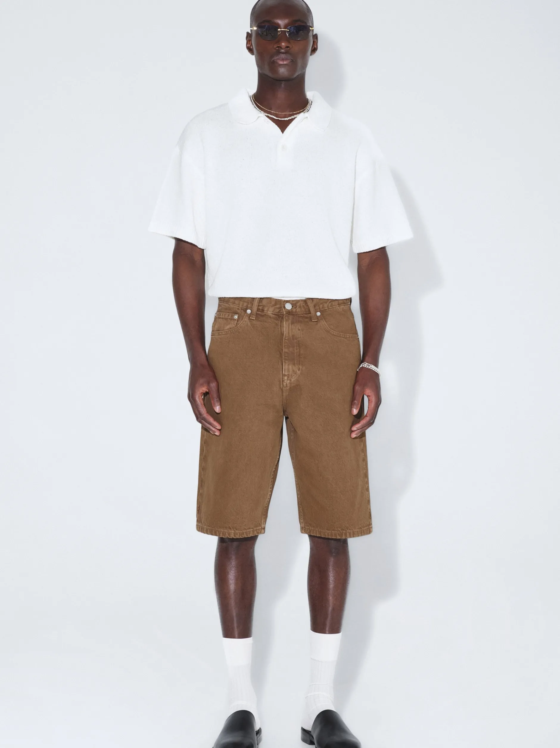 Dr. Denim Herren Shorts – Omar in braun