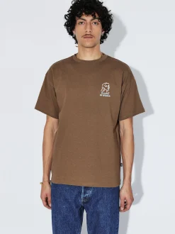Dr. Denim Unisex T-Shirt – Trooper in braun