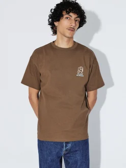 Dr. Denim Unisex T-Shirt – Trooper in braun