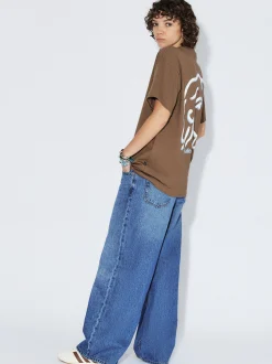 Dr. Denim Unisex T-Shirt – Trooper in braun