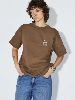Dr. Denim Unisex T-Shirt – Trooper in braun
