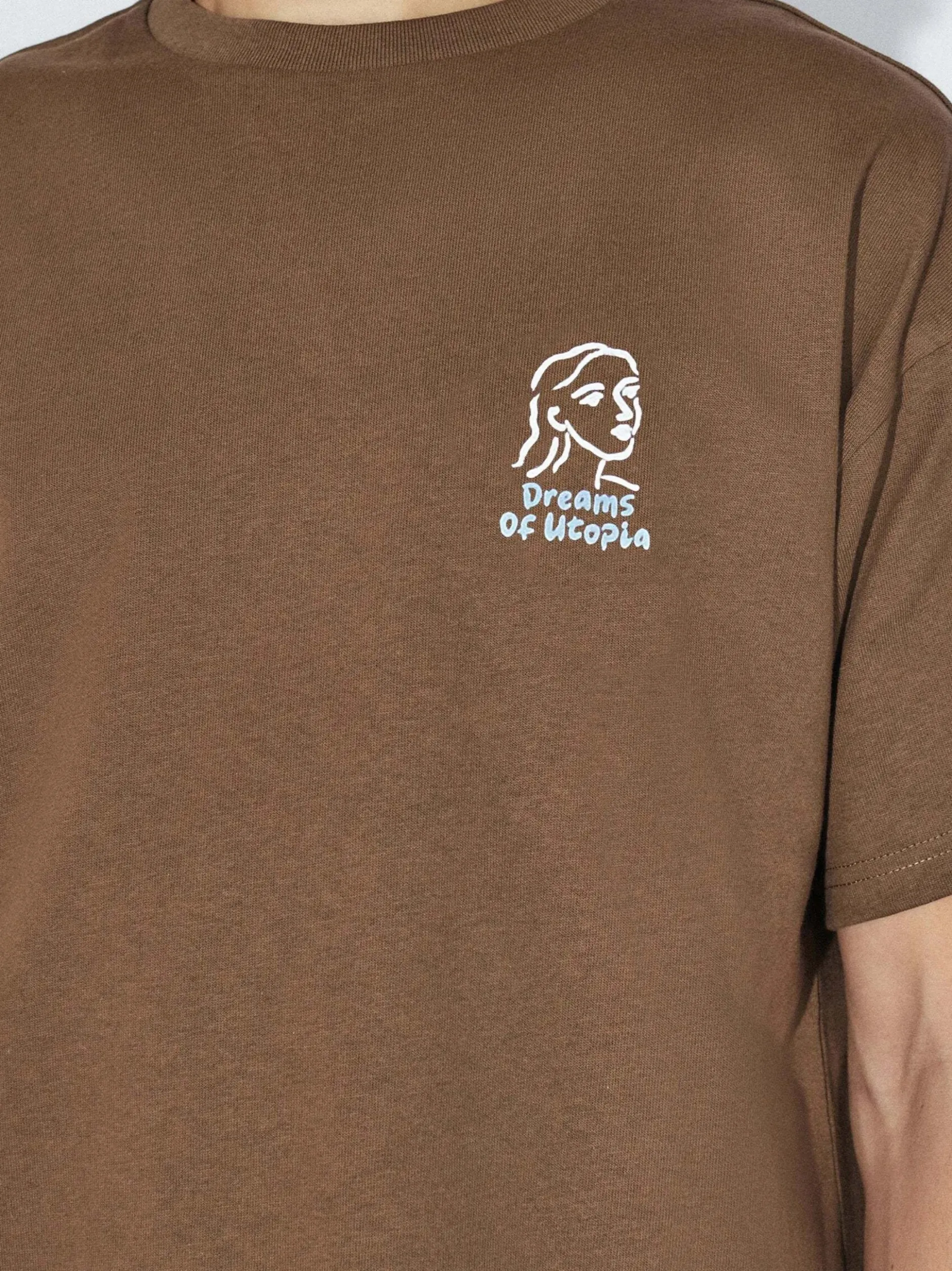 Dr. Denim Unisex T-Shirt – Trooper in braun
