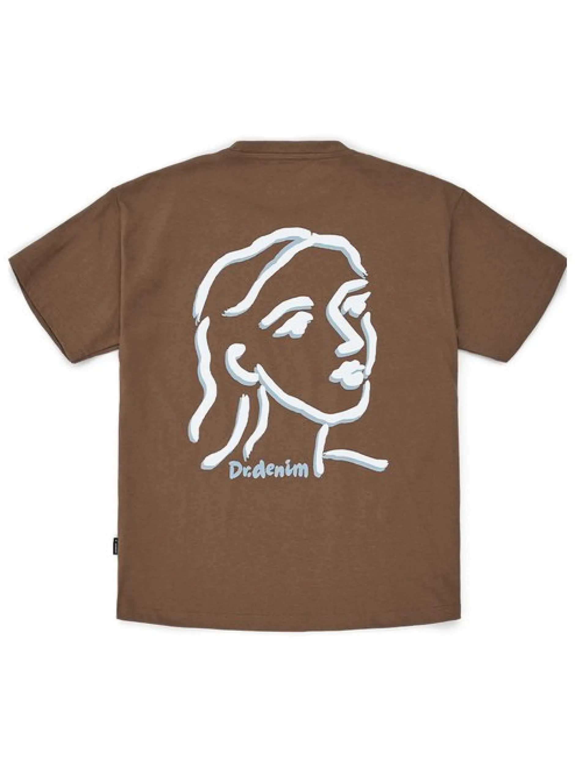 Dr. Denim Unisex T-Shirt – Trooper in braun