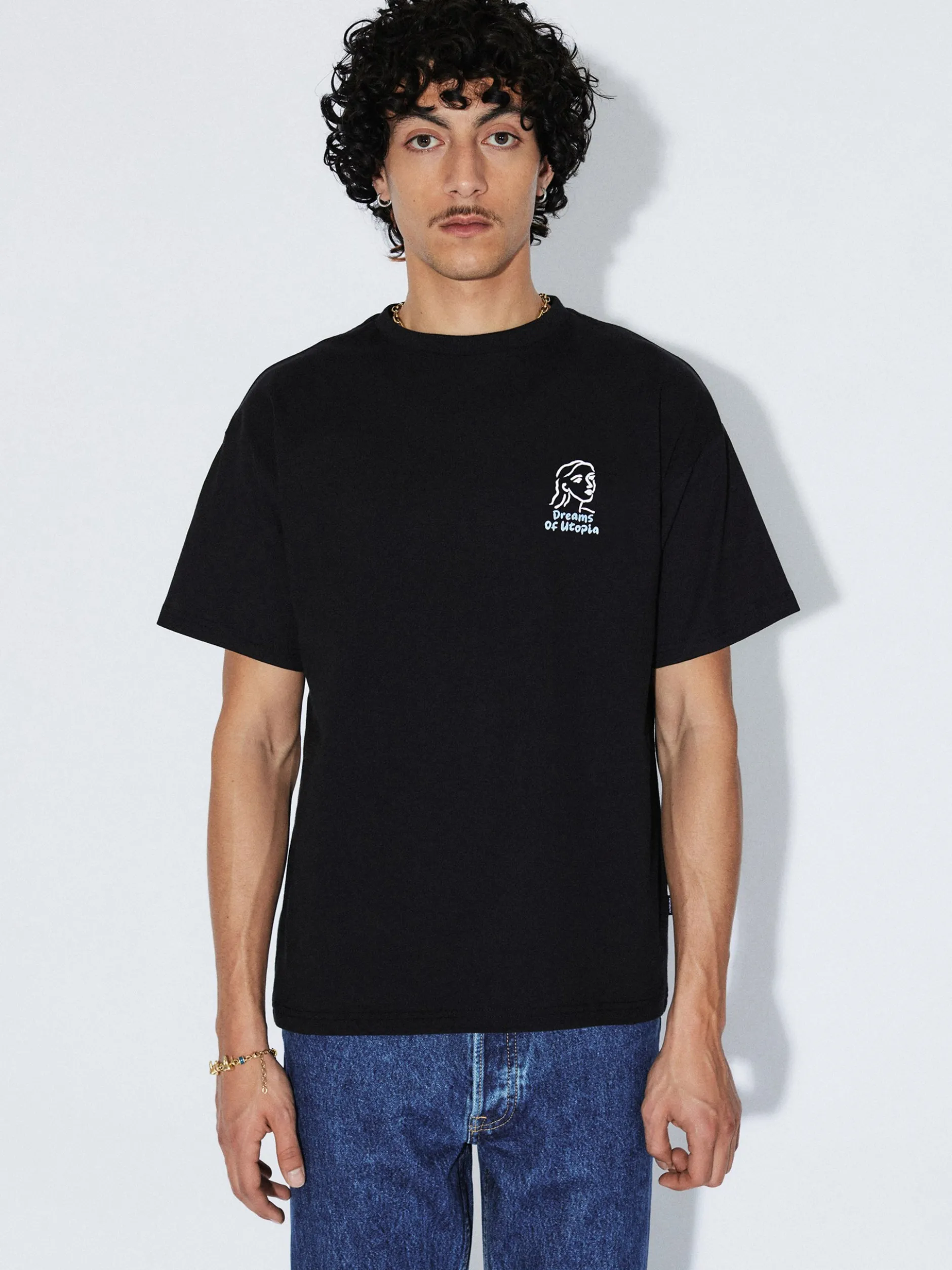 Dr. Denim Unisex T-Shirt – Trooper in schwarz