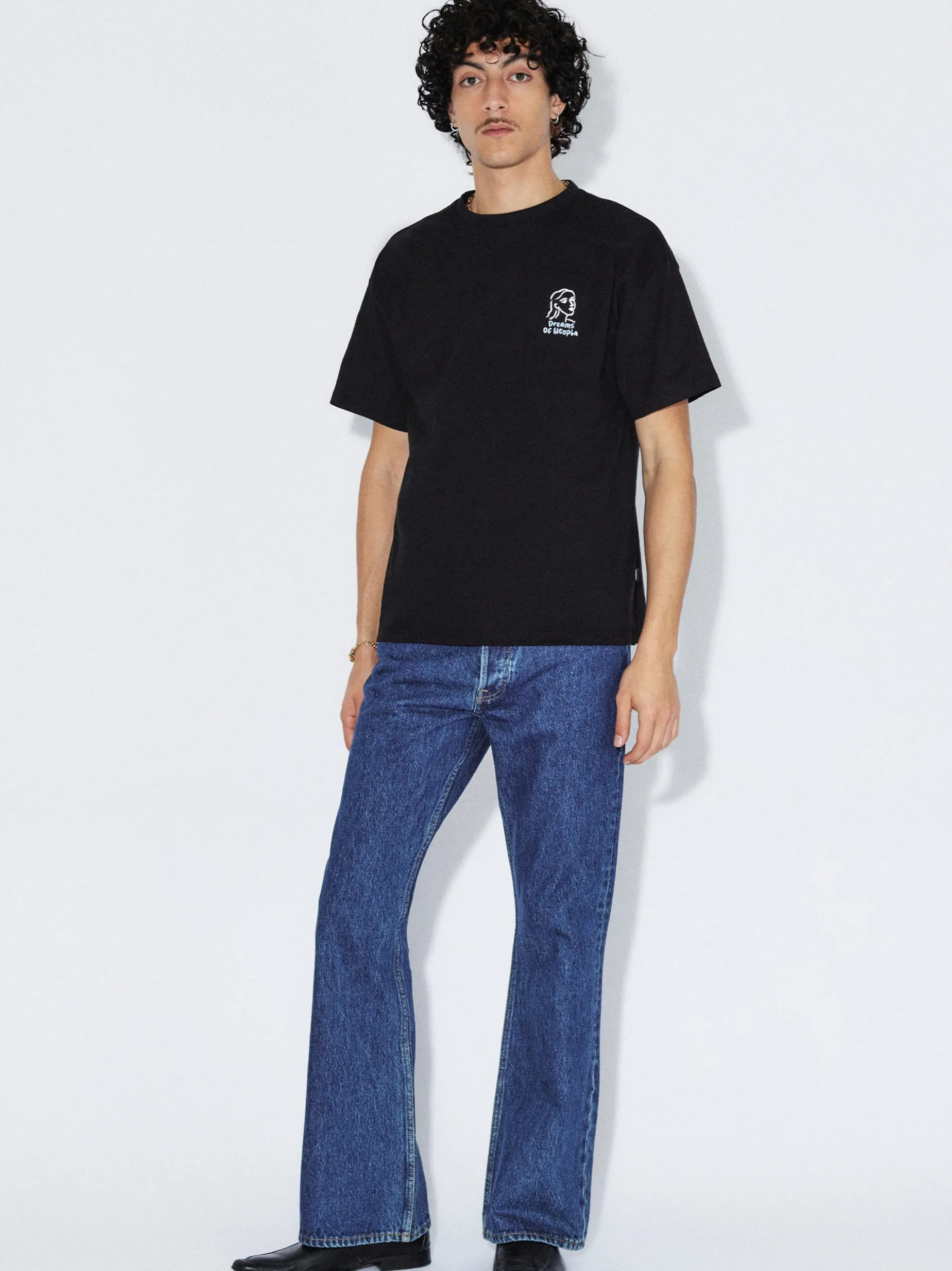 Dr. Denim Unisex T-Shirt – Trooper in schwarz