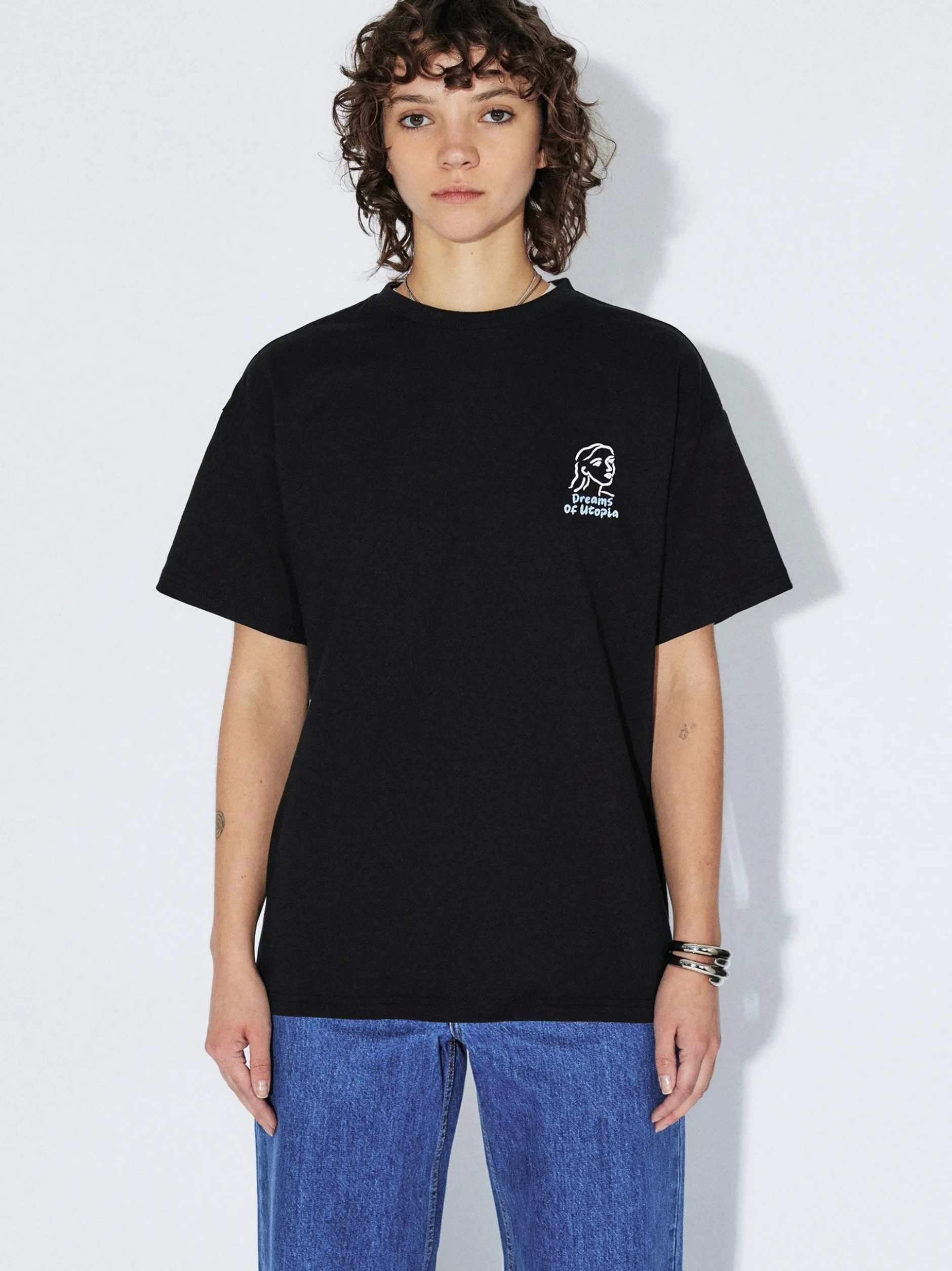 Dr. Denim Unisex T-Shirt – Trooper in schwarz