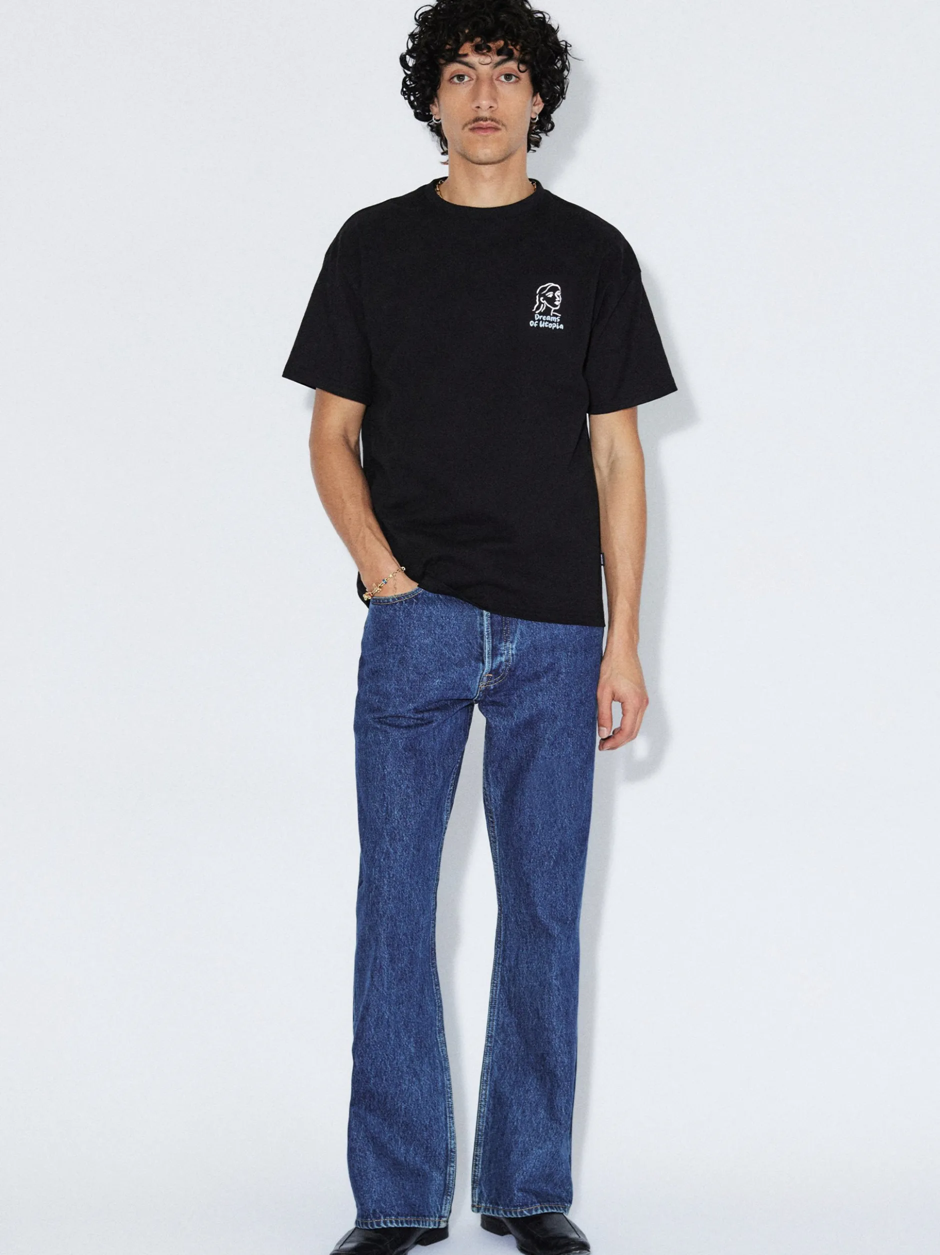 Dr. Denim Unisex T-Shirt – Trooper in schwarz