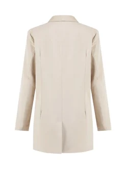 Dreimaster Damen Übergangsjacke in ecru