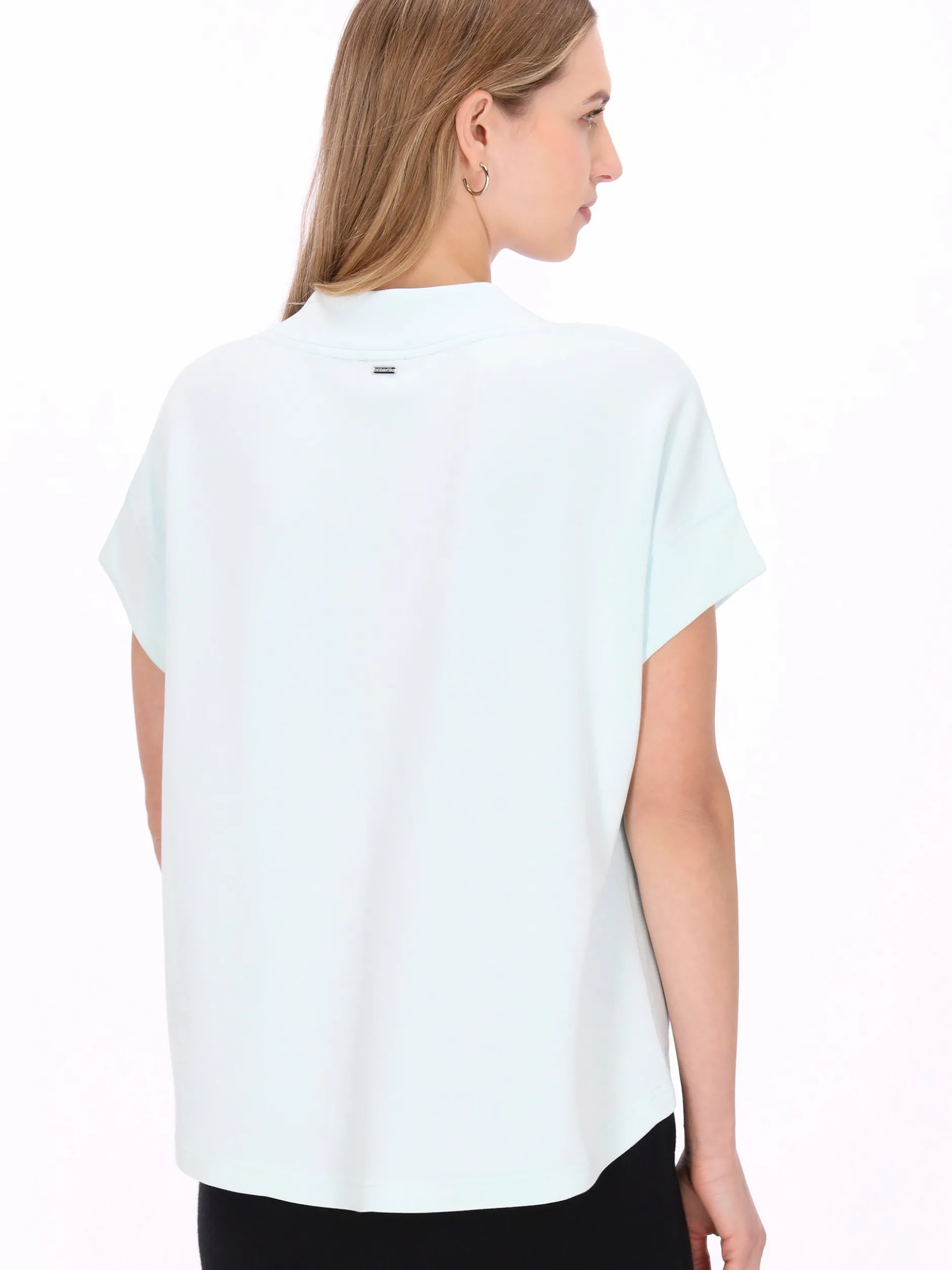 Dreimaster Damen Bluse in blau