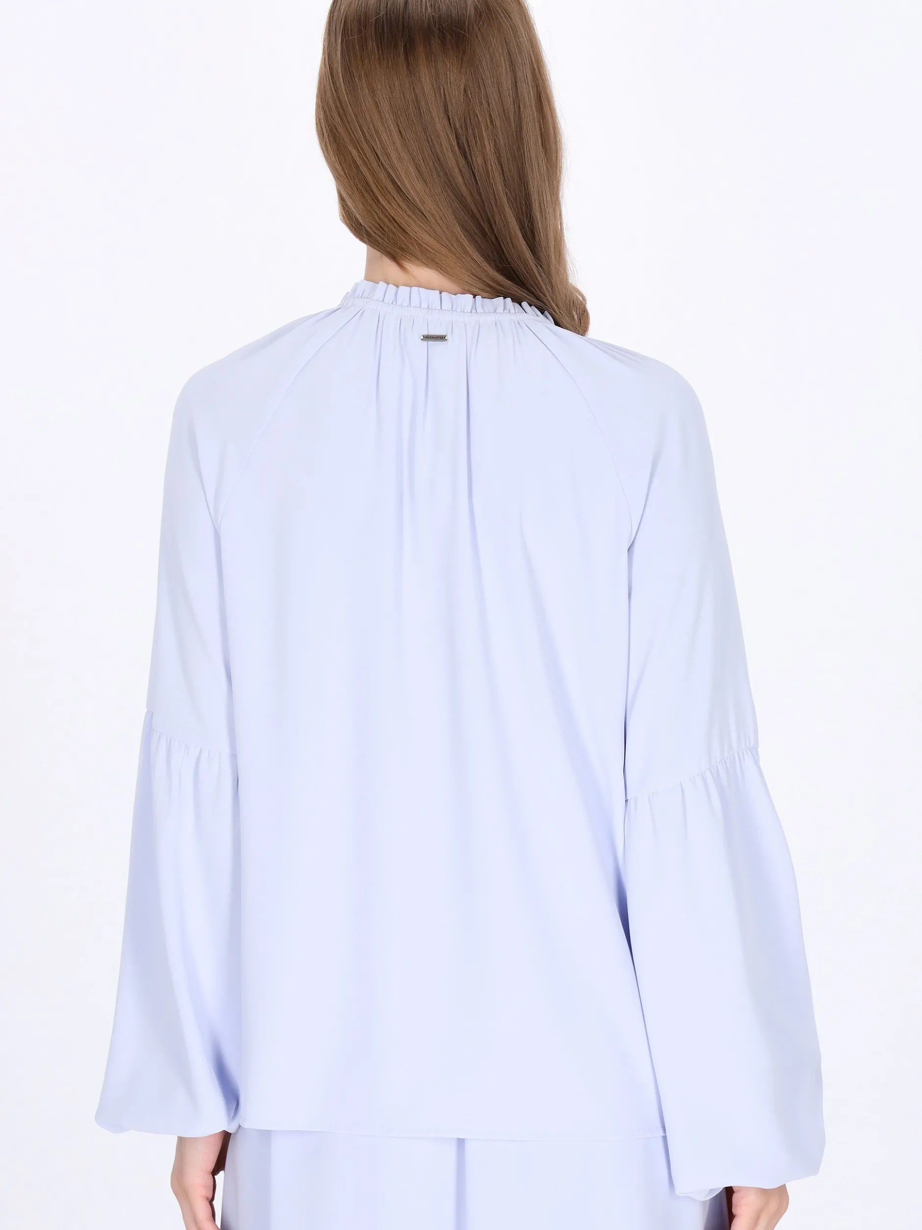 Dreimaster Damen Bluse in hellblau