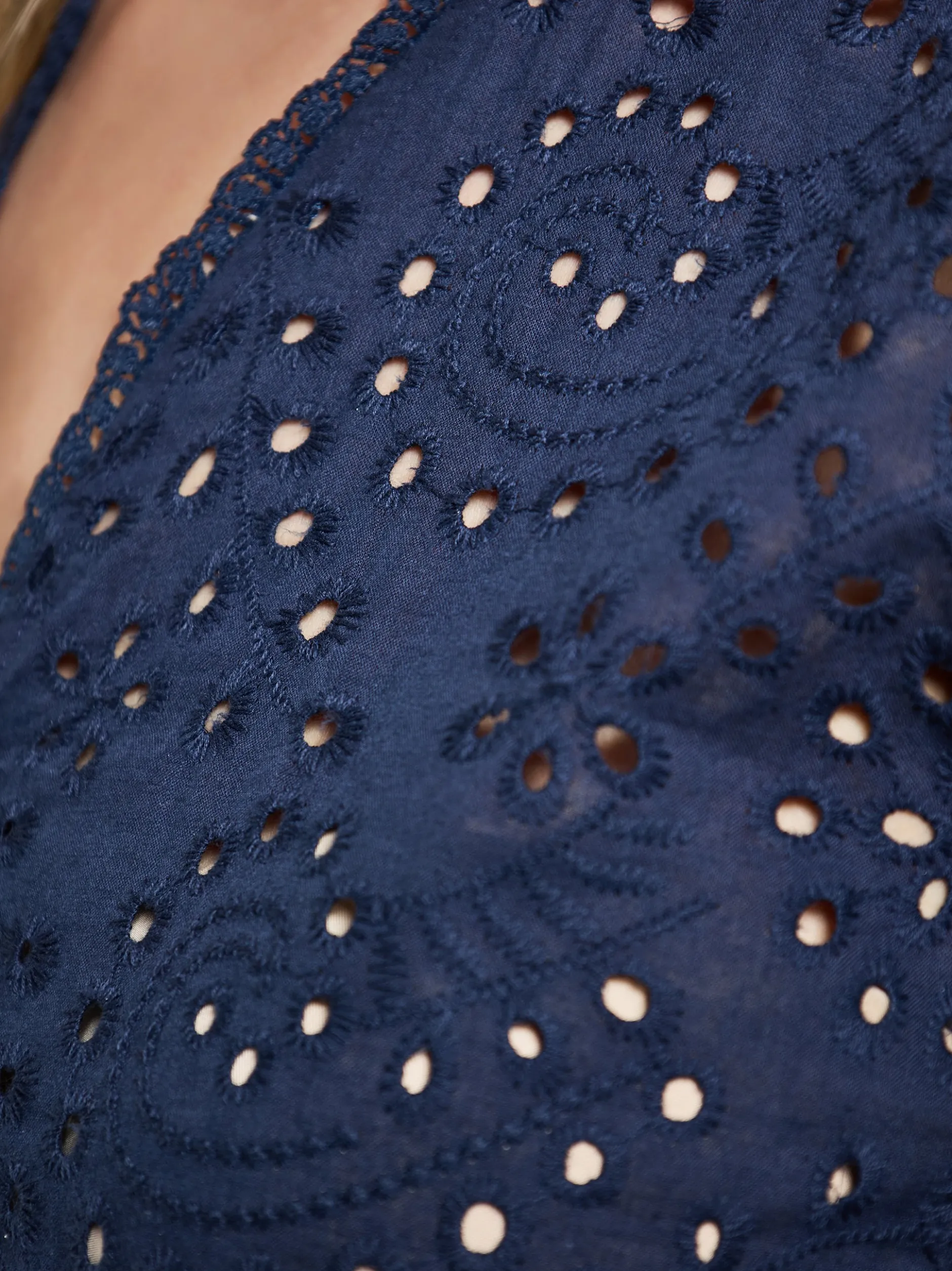 Dreimaster Damen Bluse in marine