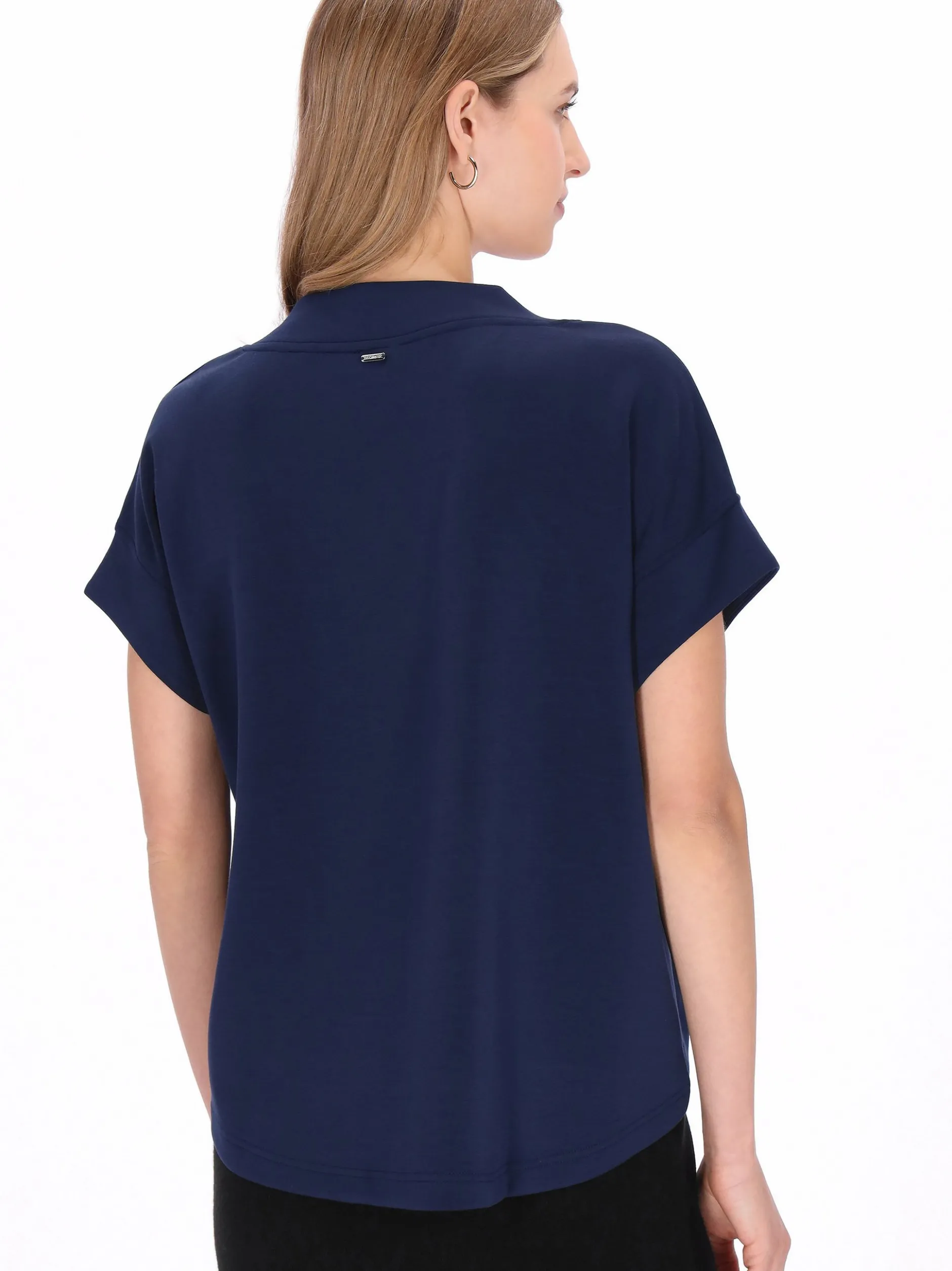 Dreimaster Damen Bluse in marine