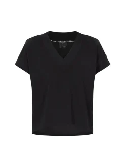 Dreimaster Damen Bluse in schwarz