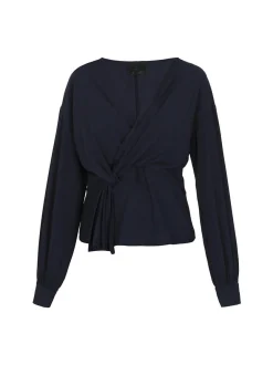 Dreimaster Damen Bluse in schwarz