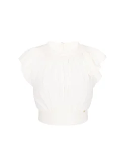 Dreimaster Damen Bluse in weiß