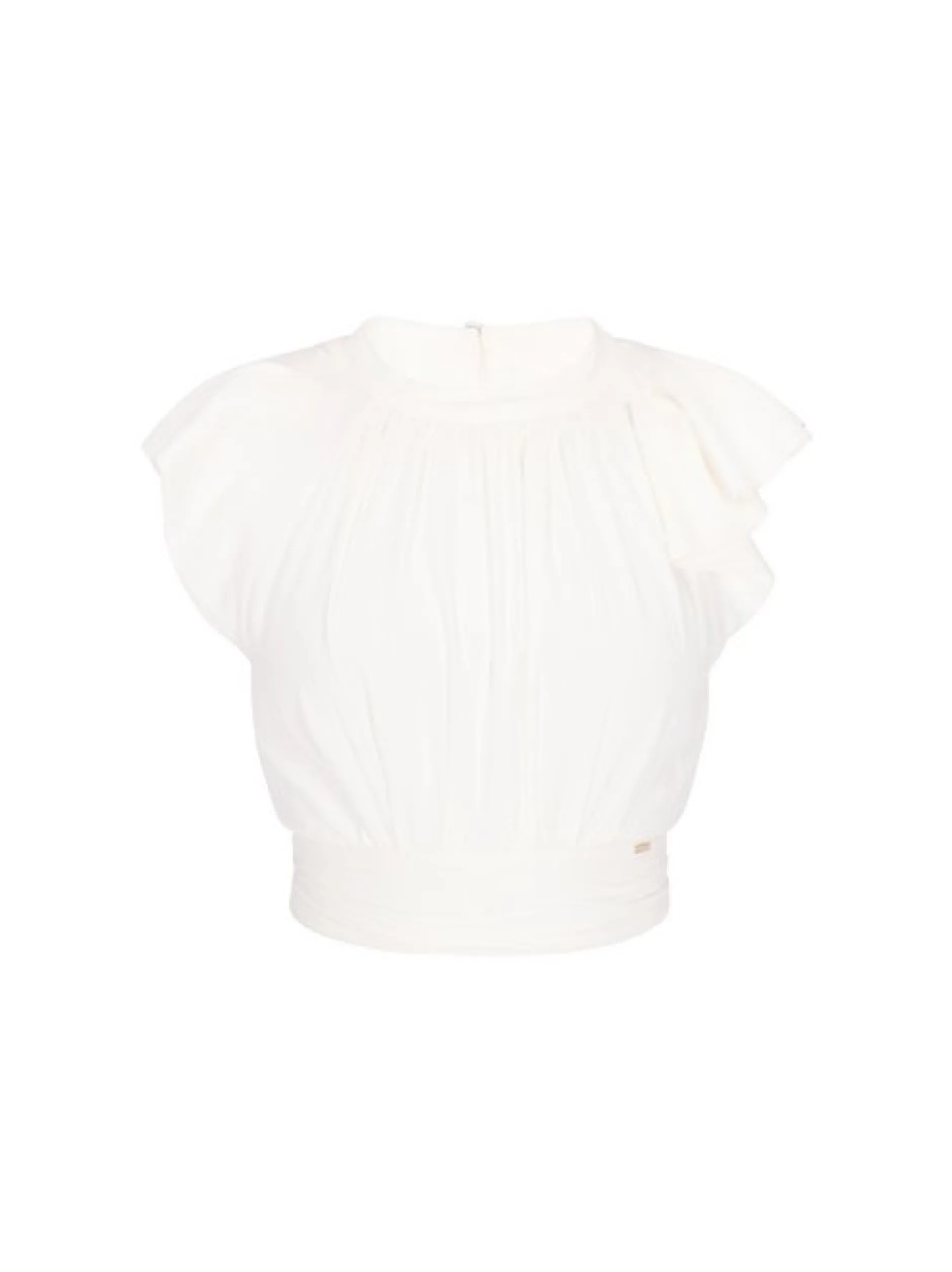 Dreimaster Damen Bluse in weiß