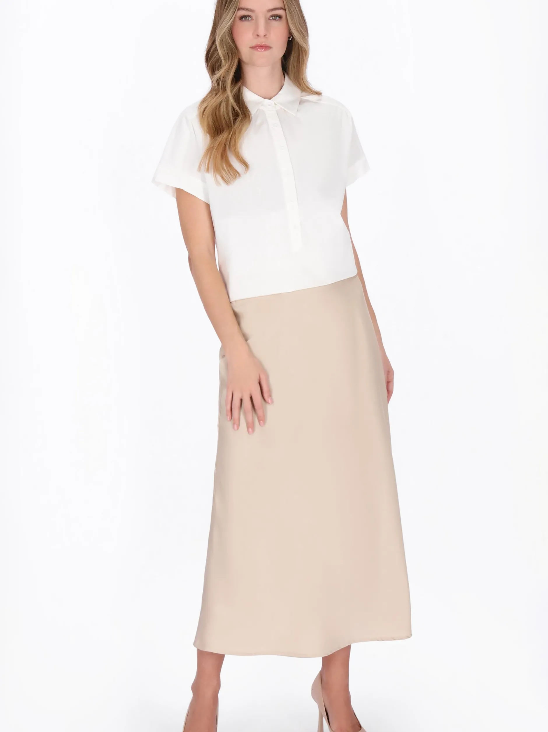 Dreimaster Damen Bluse in weiß