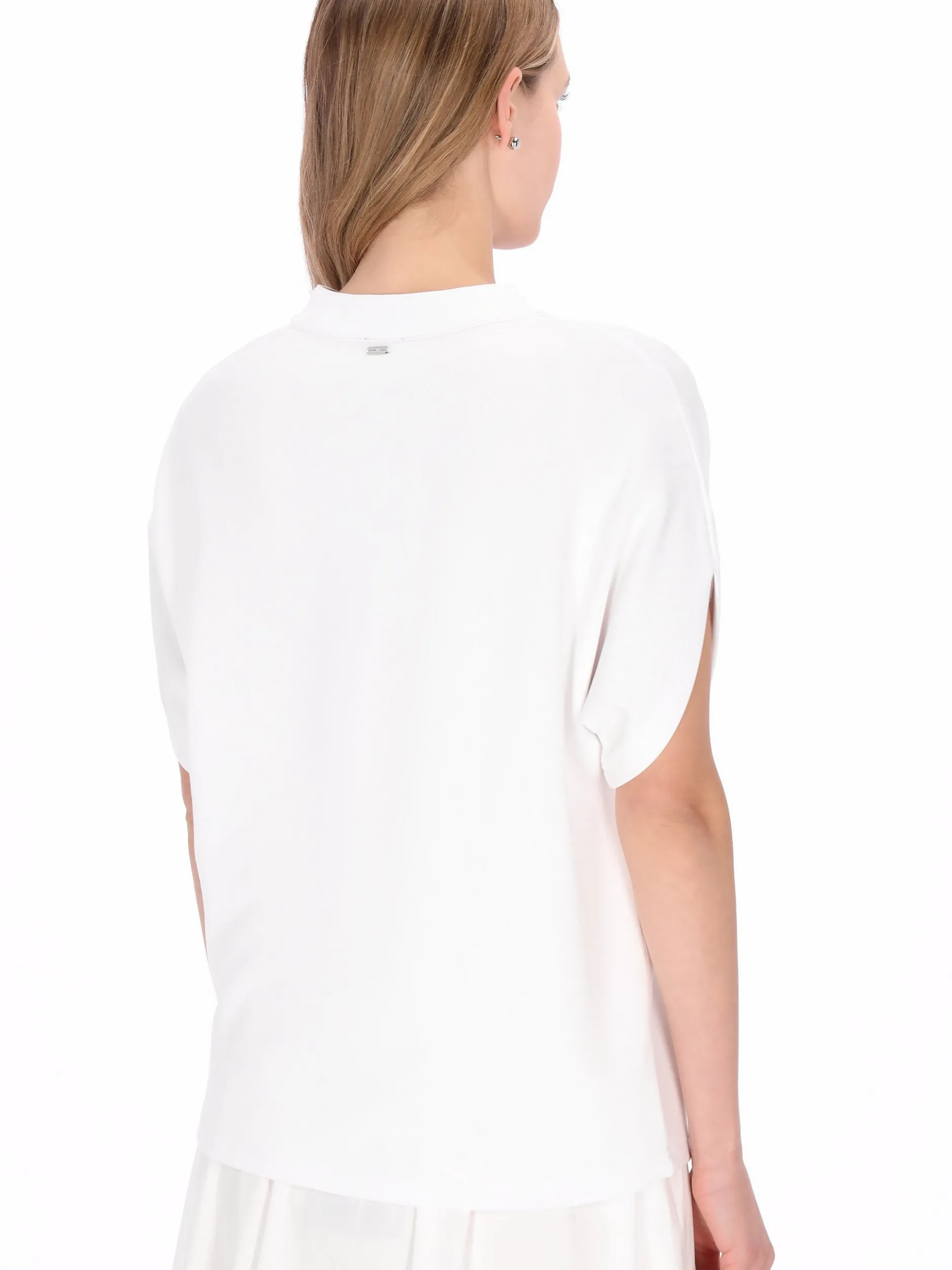 Dreimaster Damen Bluse in weiß