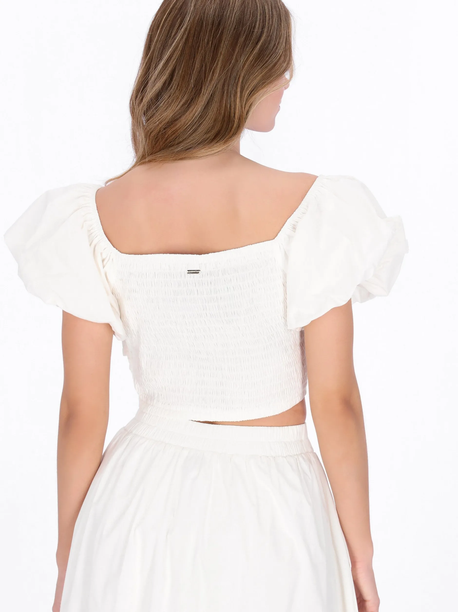 Dreimaster Damen Bluse in weiß