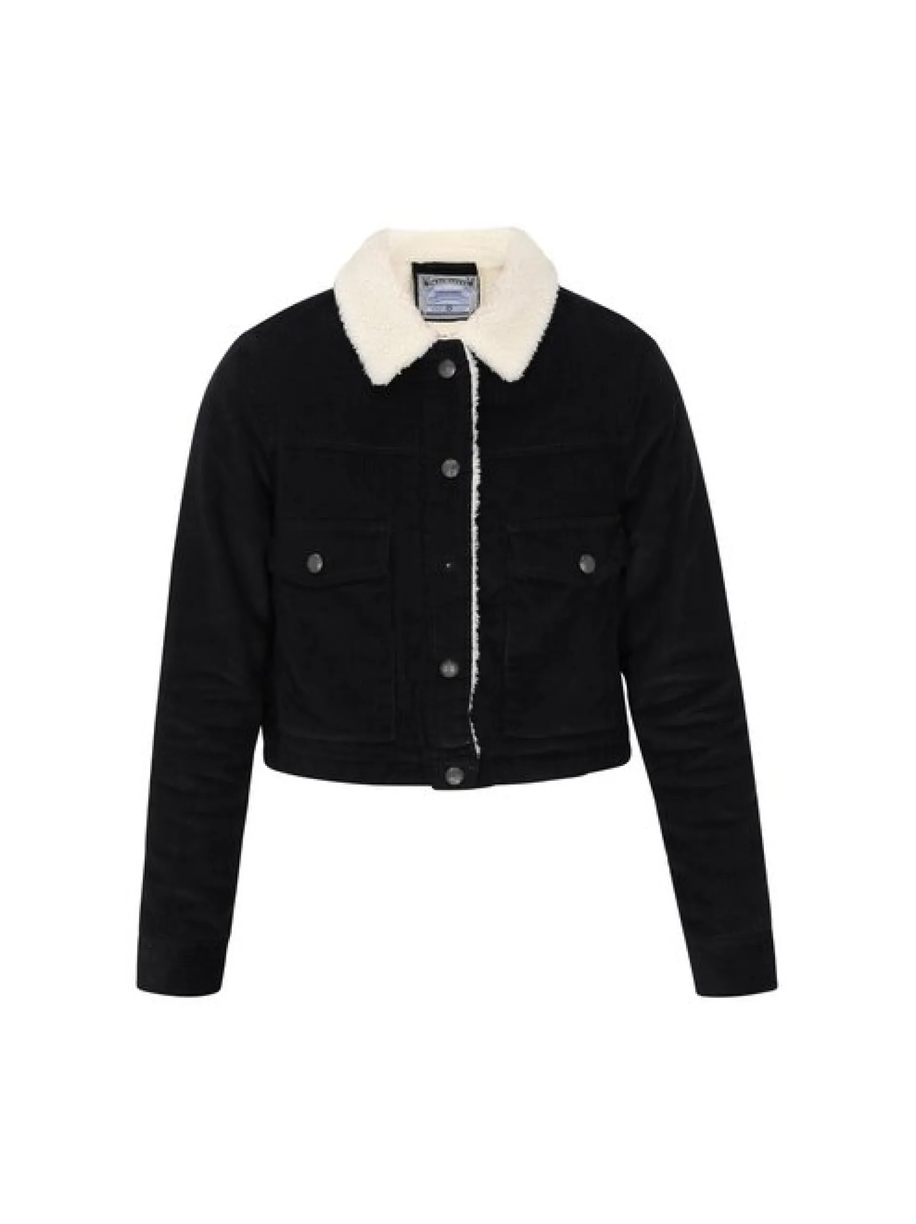 Dreimaster Damen Cordjacke in marine