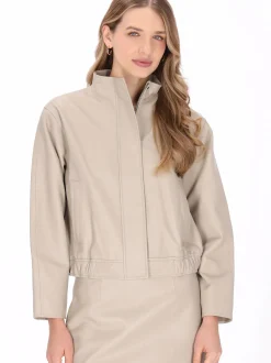 Dreimaster Damen Jacke in beige