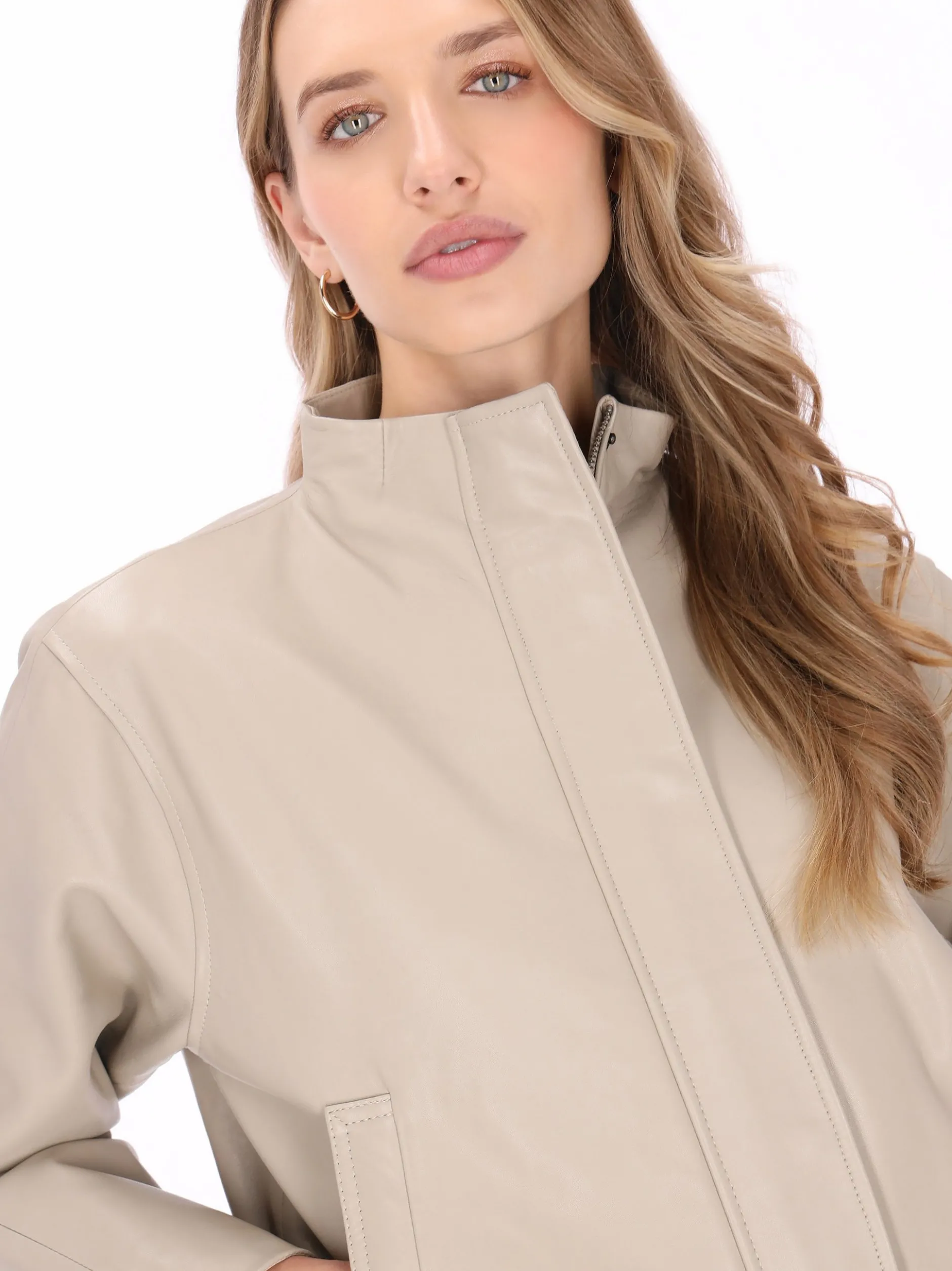 Dreimaster Damen Jacke in beige