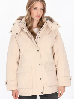 Dreimaster Damen Jacke in beige