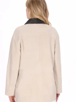 Dreimaster Damen Jacke in beige