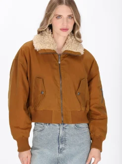 Dreimaster Damen Jacke in braun