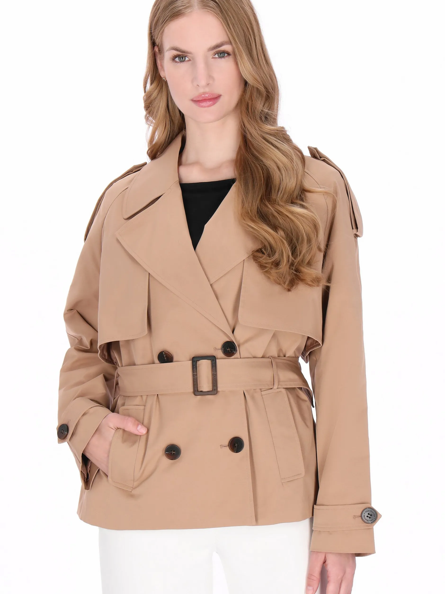 Dreimaster Damen Jacke in braun