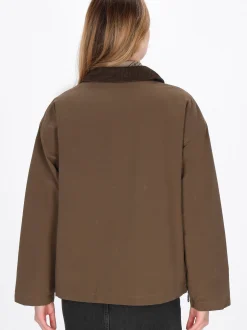 Dreimaster Damen Jacke in braun