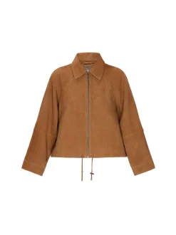 Dreimaster Damen Jacke in cognac