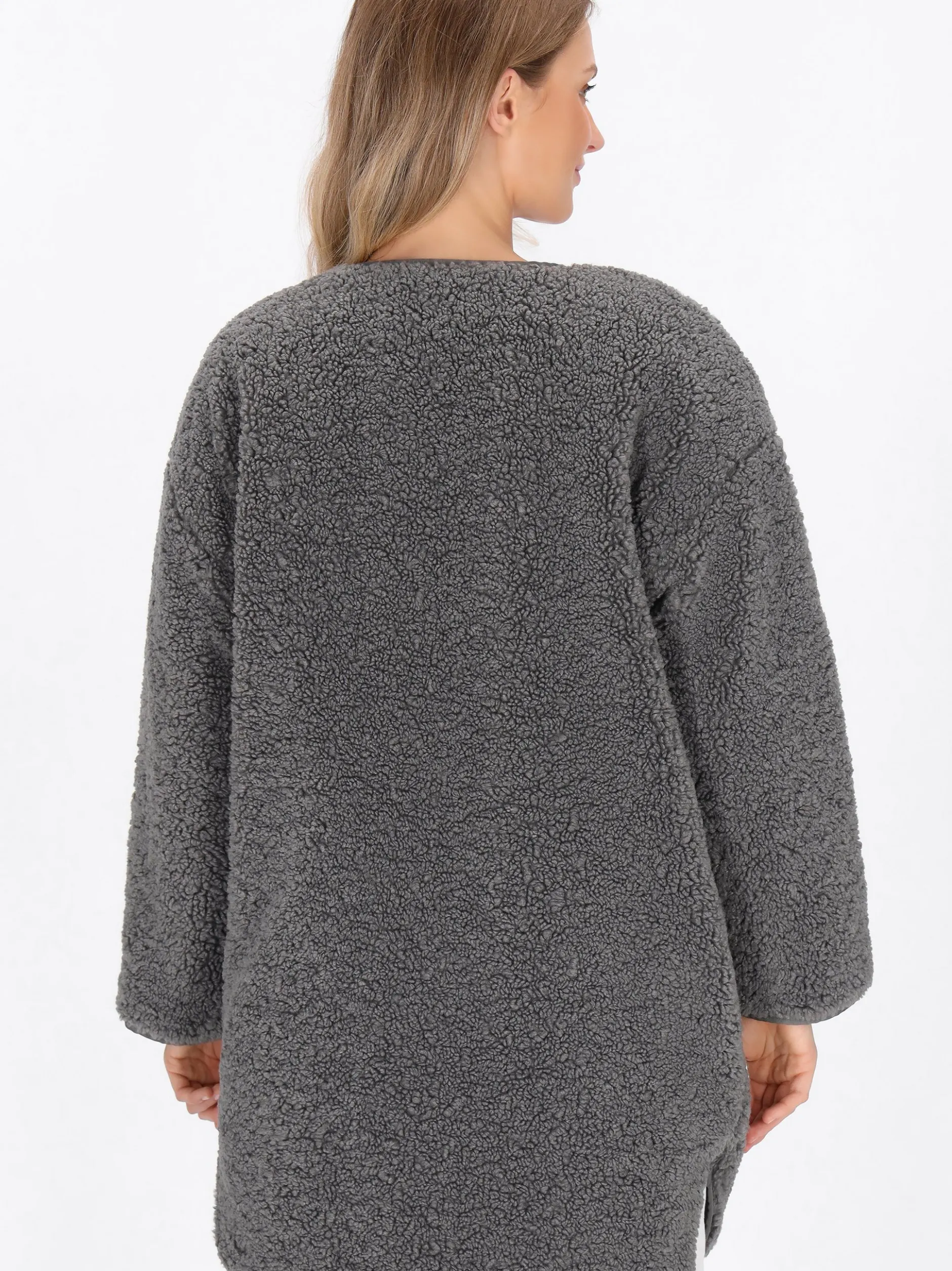 Dreimaster Damen Jacke in grau