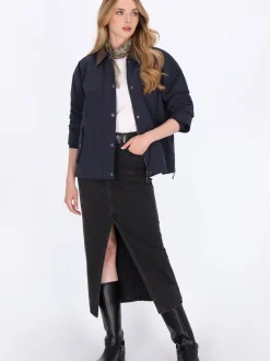 Dreimaster Damen Jacke in marine