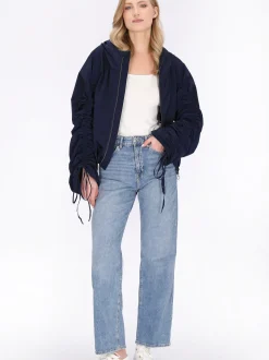Dreimaster Damen Jacke in marine
