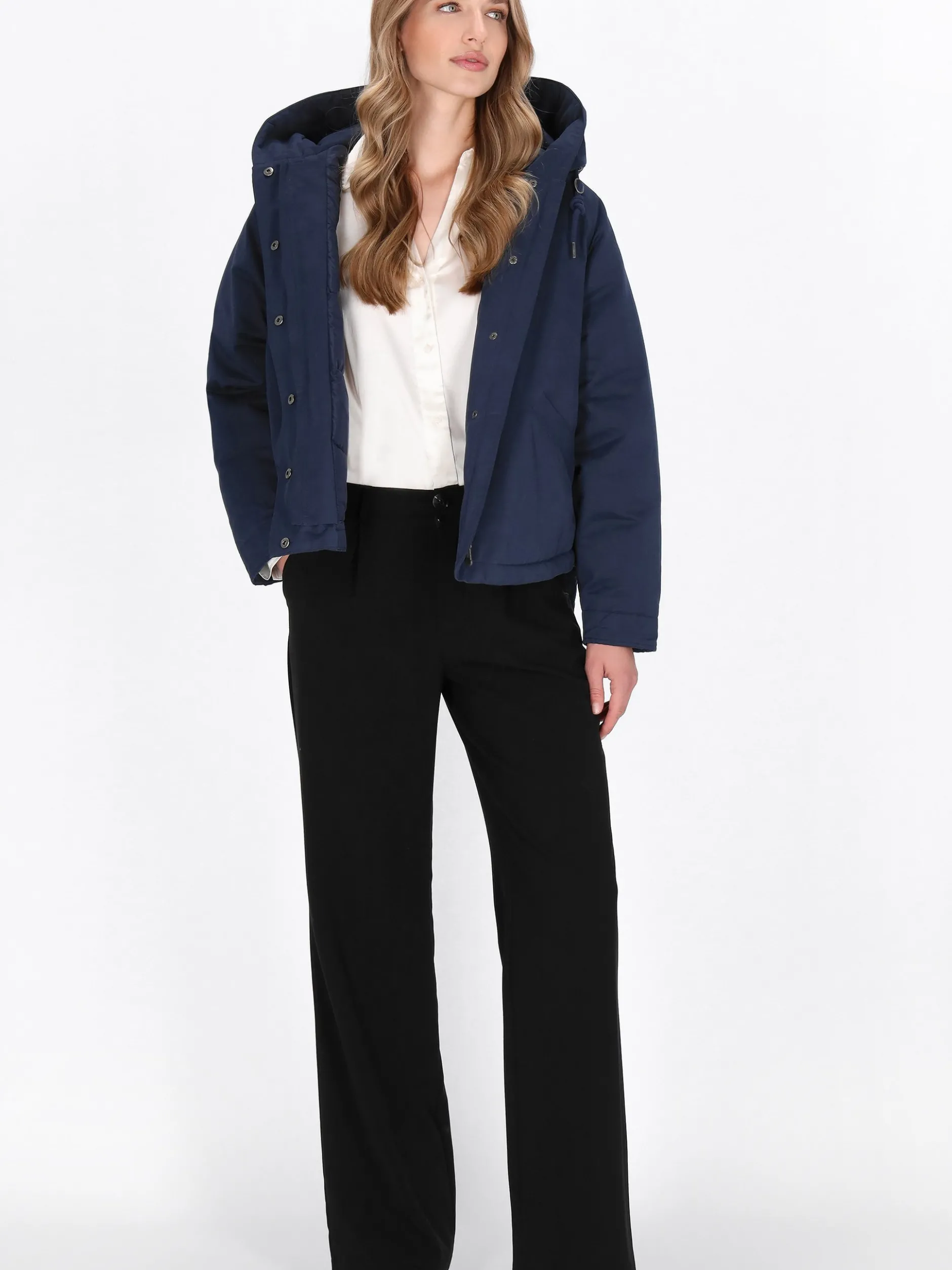 Dreimaster Damen Jacke in marine