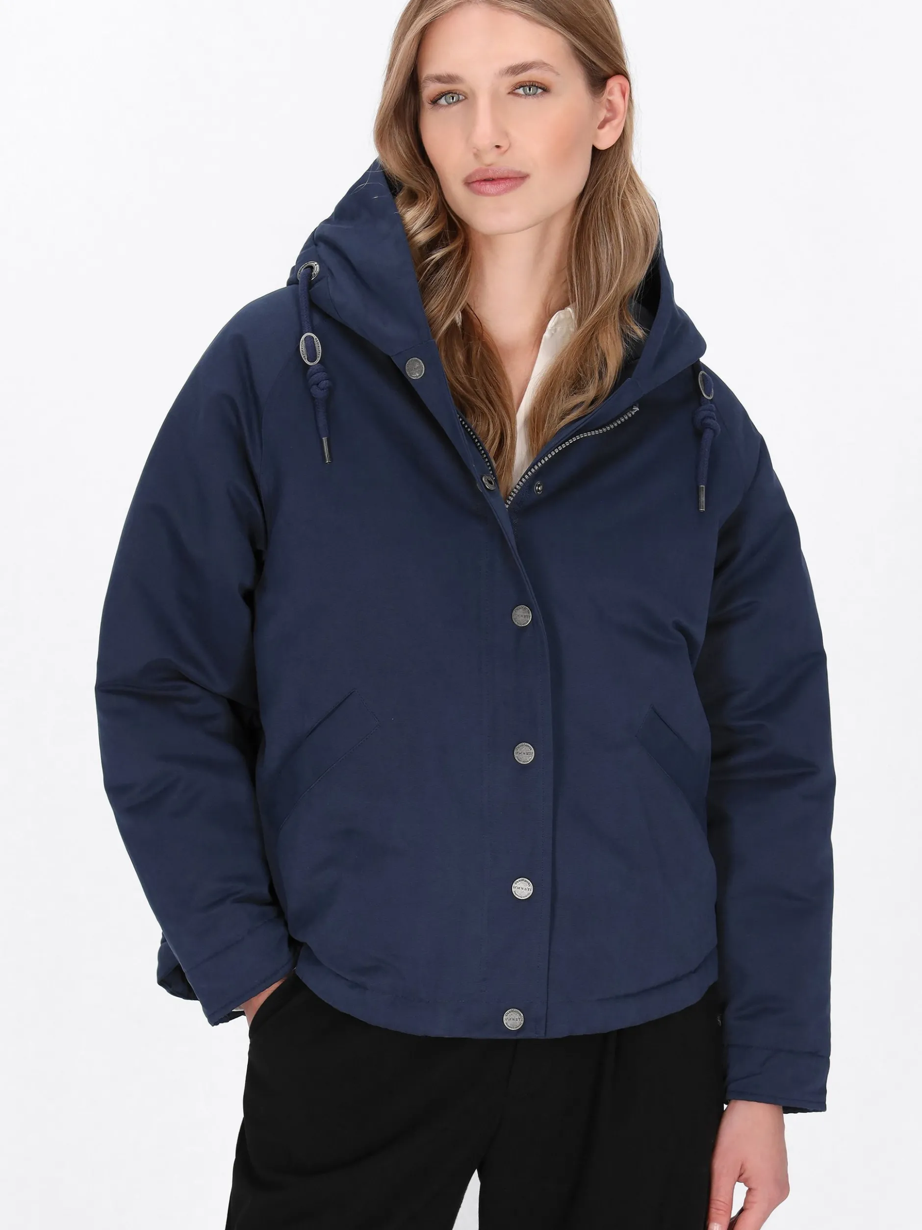 Dreimaster Damen Jacke in marine