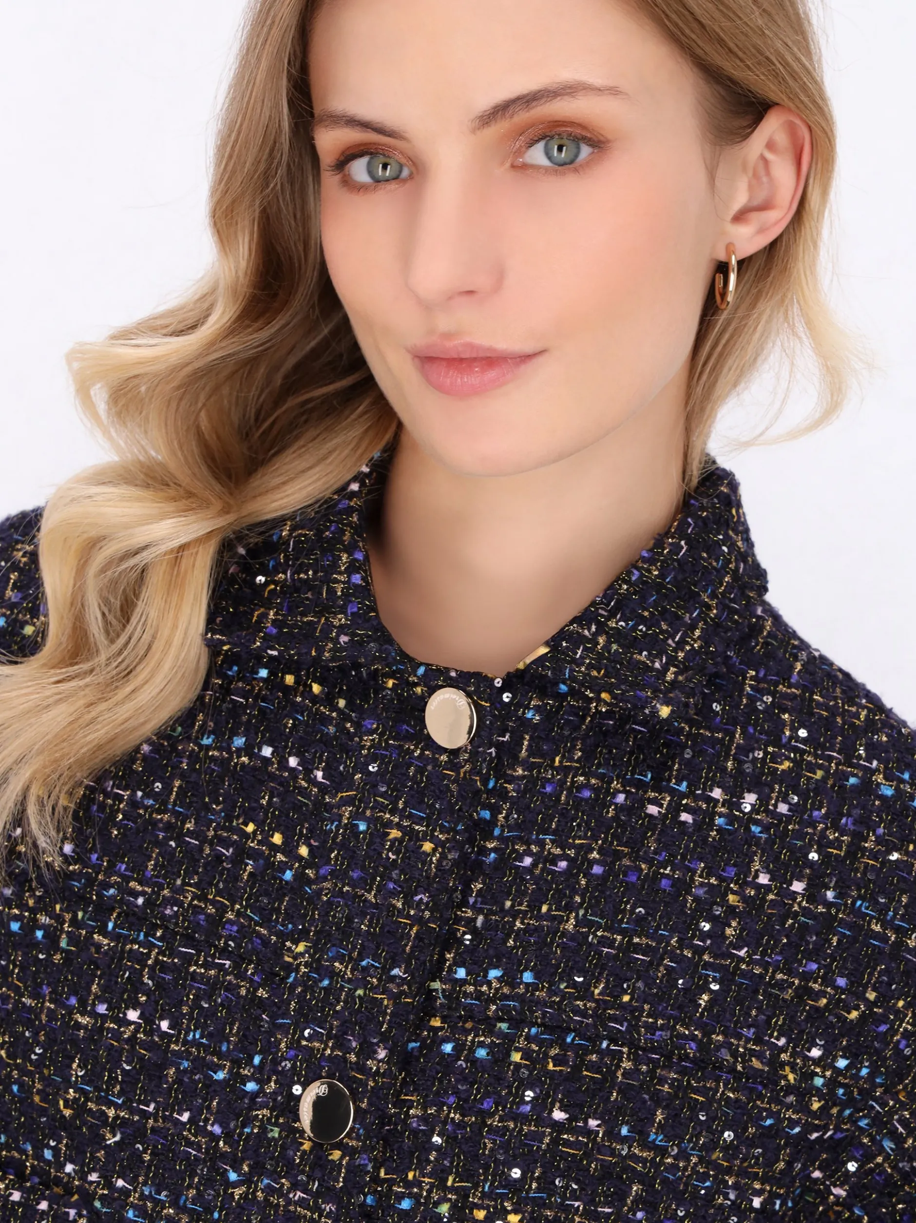 Dreimaster Damen Jacke in marine