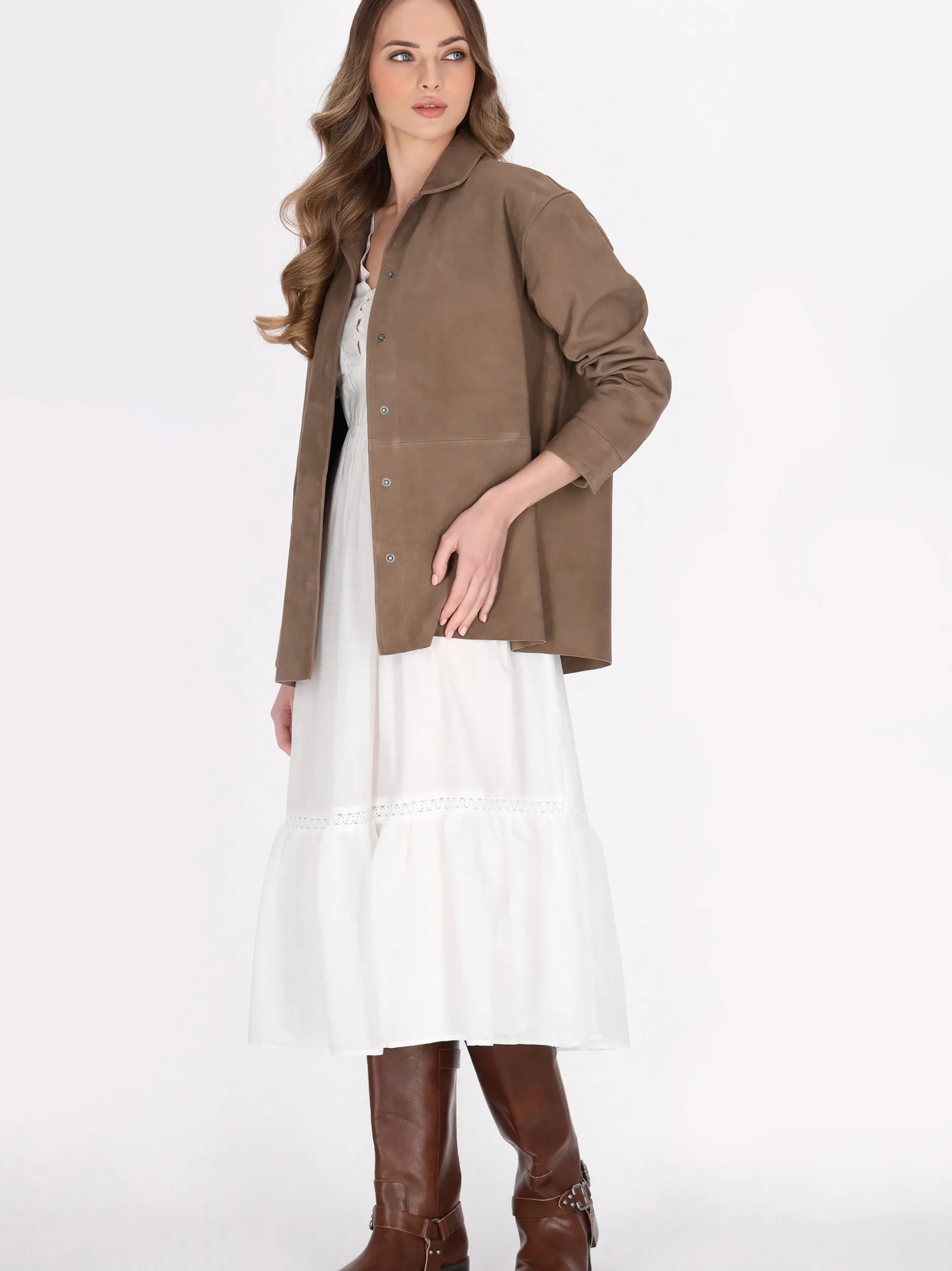 Dreimaster Damen Jacke in melange