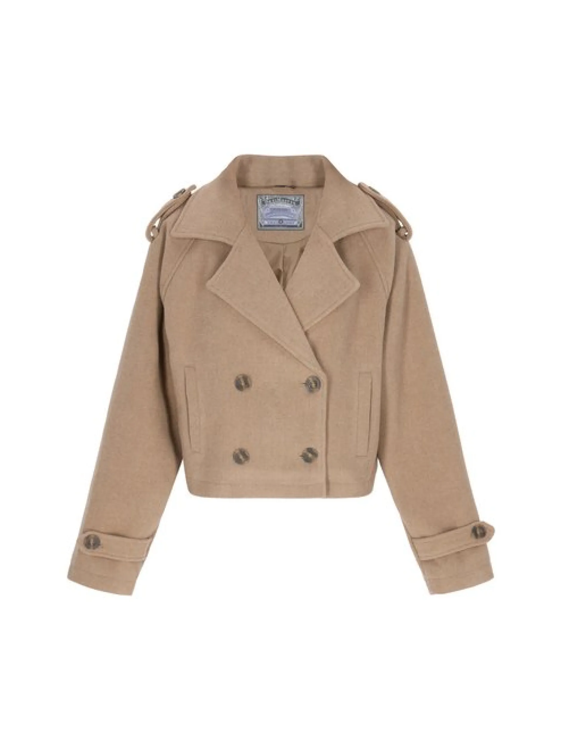 Dreimaster Damen Jacke in nougat