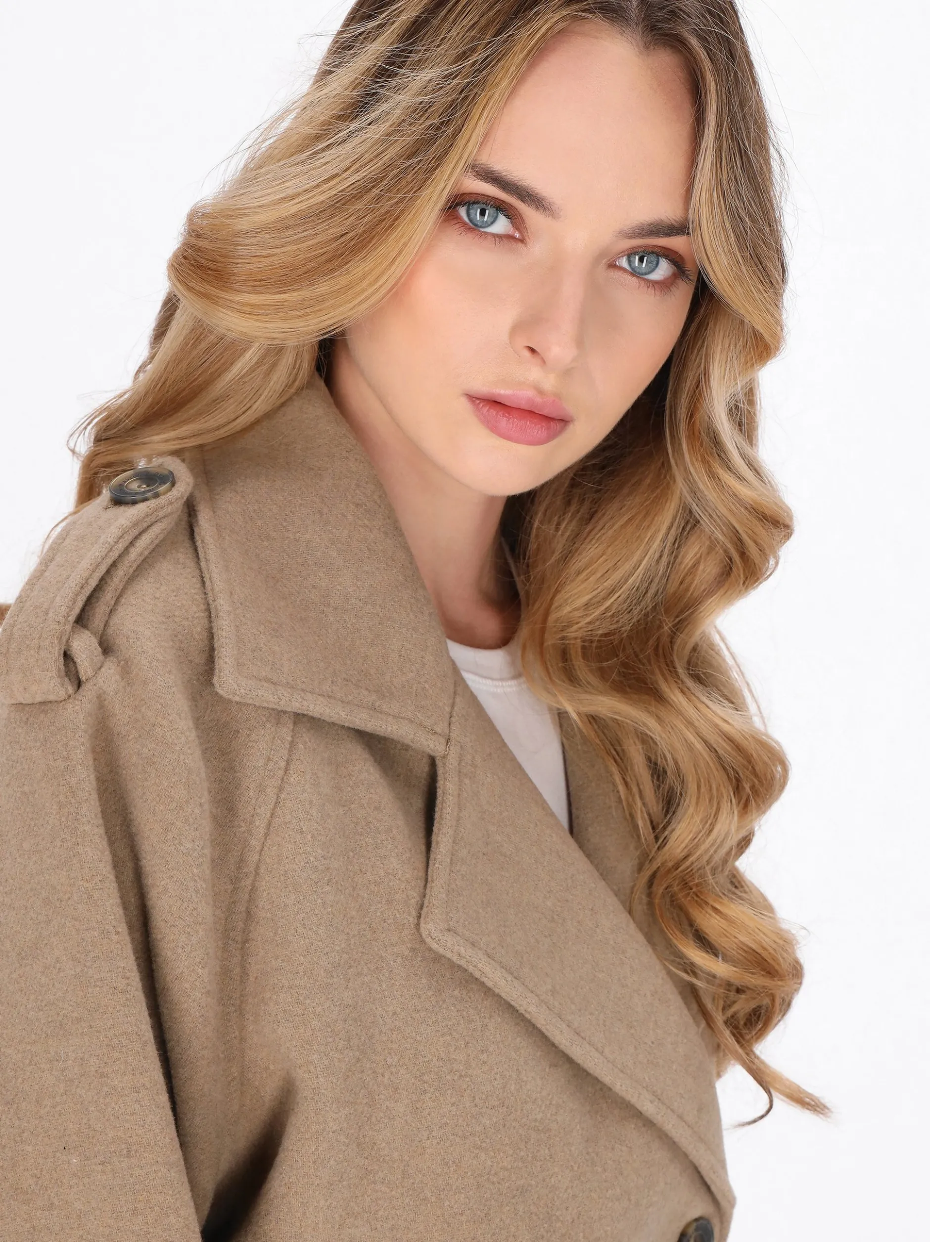 Dreimaster Damen Jacke in nougat