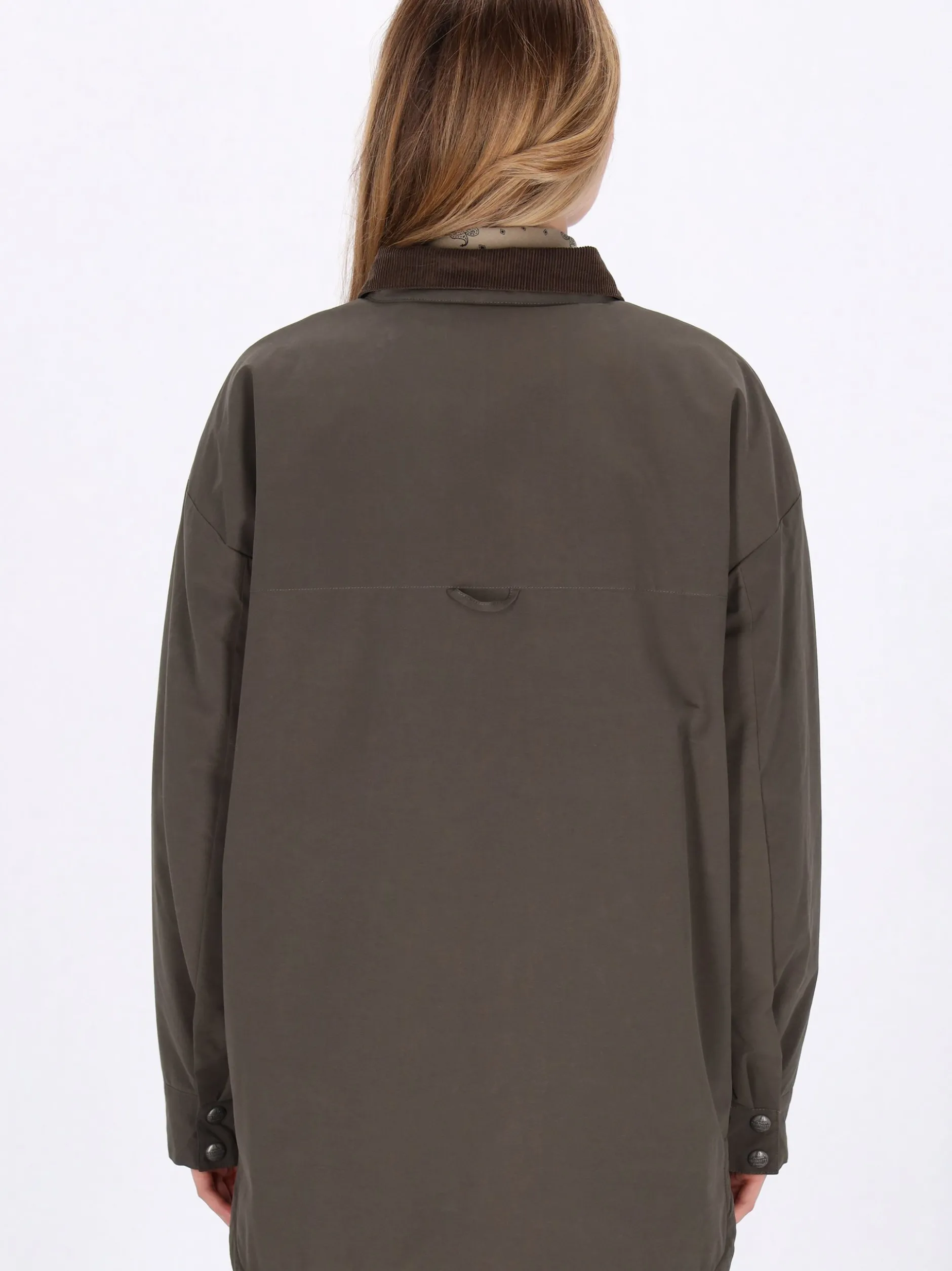 Dreimaster Damen Jacke in oliv