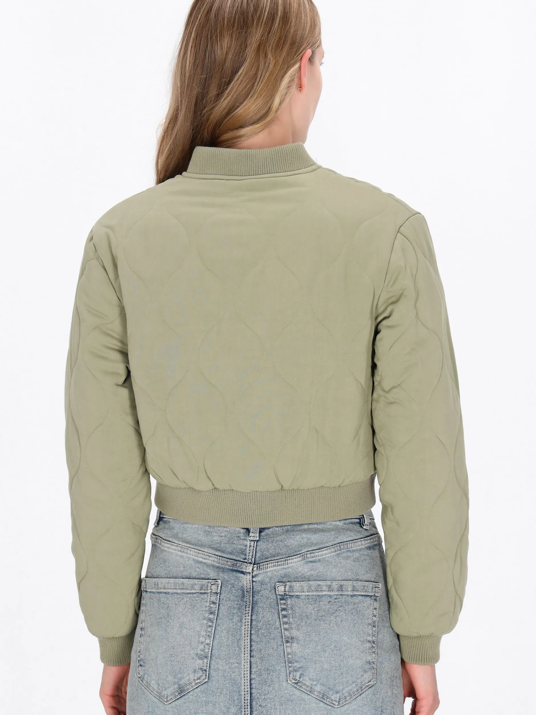 Dreimaster Damen Jacke in oliv