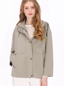 Dreimaster Damen Jacke in oliv
