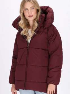 Dreimaster Damen Jacke in rot