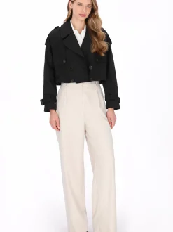 Dreimaster Damen Jacke in schwarz