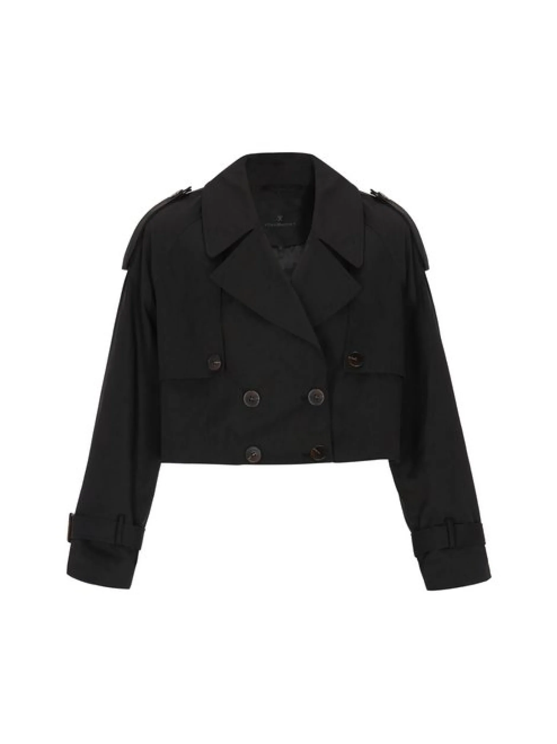 Dreimaster Damen Jacke in schwarz